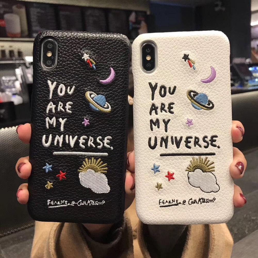 'YOU ARE MY UNIVERSE' 3D iPhone Case - PODSTHETICS