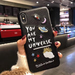 'YOU ARE MY UNIVERSE' 3D iPhone Case - PODSTHETICS